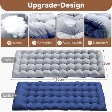 Сонячне ліжко MOPHOTO, складане для саду з матрацом, регульована спинка та підніжка, портативне, для дому та вулиці, складна (зелене дитяче ліжко, сірий килимок)