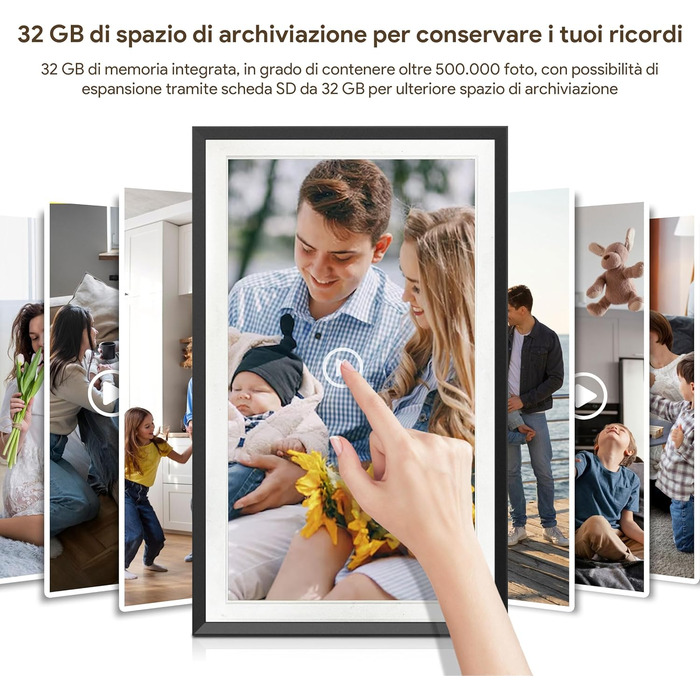 Цифровий фоторамка 15.6