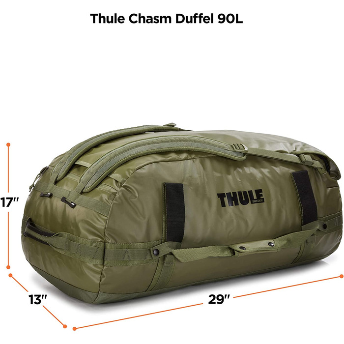 Дорожня сумка Thule Chasm об'ємом 40 л, олівінова