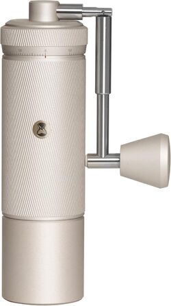 Ручна кавомолка TIMEMORE Chestnut з нержавіючої сталі, шліф Kegelschliff S2C, для еспресо та френч-пресу, чорний/золотий (S3, S3 - Gold)