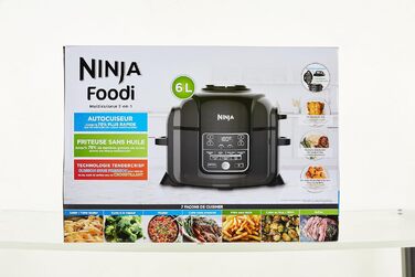 Мультиварка Ninja Foodi 6 л, 7-в-1 скороварка, фритюрниця, мультиварка, гриль OP300EU