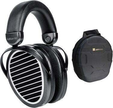 Накладні навушники HIFIMAN Edition XS з плоским магнітом дорожній чохол, чорний