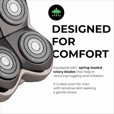 Змінні леза для бритви Skull Shaver Baron PRO (4 шт.) для моделей Pitbull, Palm та Butterfly Kiss