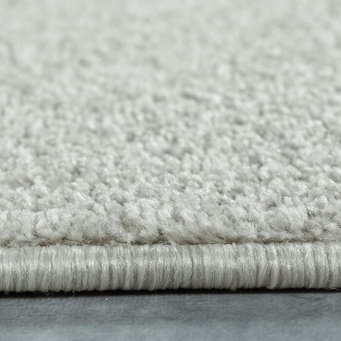Килим для спальні з коротким ворсом з 3-х частин - килим, що миється Надзвичайно пухнастий килим для ліжка для спальні (2 x 60x100 1 x 80x150, природа)
