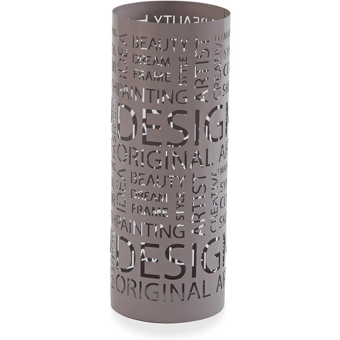 Підставка для парасольки Versa Original Design - білий металевий стійк для входу, коридору або кімнати. Розміри: 49 x 19 x 19 см.