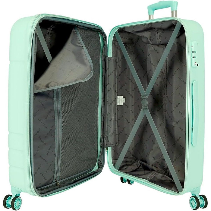 Набір валіз Movom Galaxy Azulon, 2 шт., блакитний, ABS, 55/68 см, 111 л