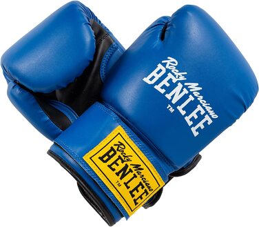 Боксерські рукавички Бенлі Роккі Марчіано тренувальні рукавички Родні 12 унцій синій / чорний