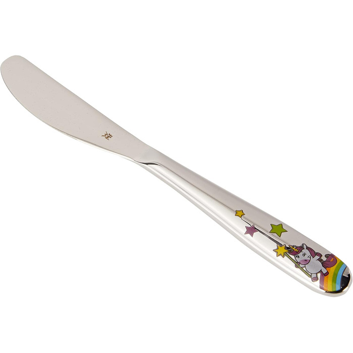 Дитячий набір столових приборів WMF Einhorn (4 шт.), нержавіюча сталь, для дітей 3-9 років, Cromargan, придатний для миття в посудомийній машині