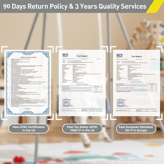 FUNLIO Набір гойдалок 2-в-1 та дитячий фітнес-арка для малюків, гойдалка для дітей з 4 мішками з піском, складаний металевий стійка для дому та вулиці, легко збирається та зберігається - Сірий