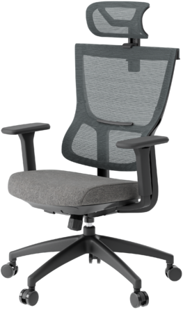 Крісло офісне OfficePro Elegant OC600-B-DG-DG