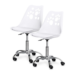 Комплект (2шт) дитяче крісло Evo-Kids Indigo White (арт H-232 W/W-Х2)