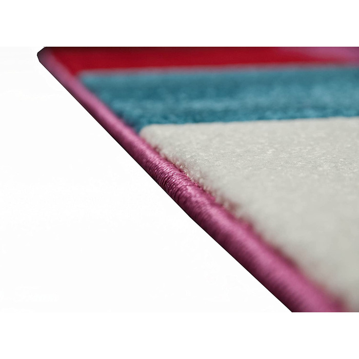 Дитячий килимок для ігор в клітку, багатобарвний червоний бірюзовий Помаранчевий кремовий зелений рожевий Розмір 160x230 см