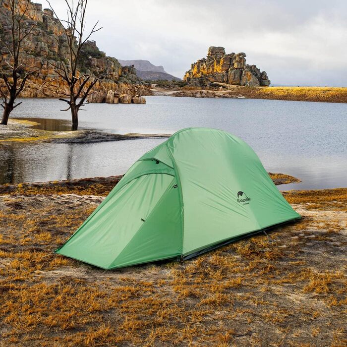 Намет Naturehike Cloud Up для 1 людини, легкий туристичний купольний намет для кемпінгу та походів
