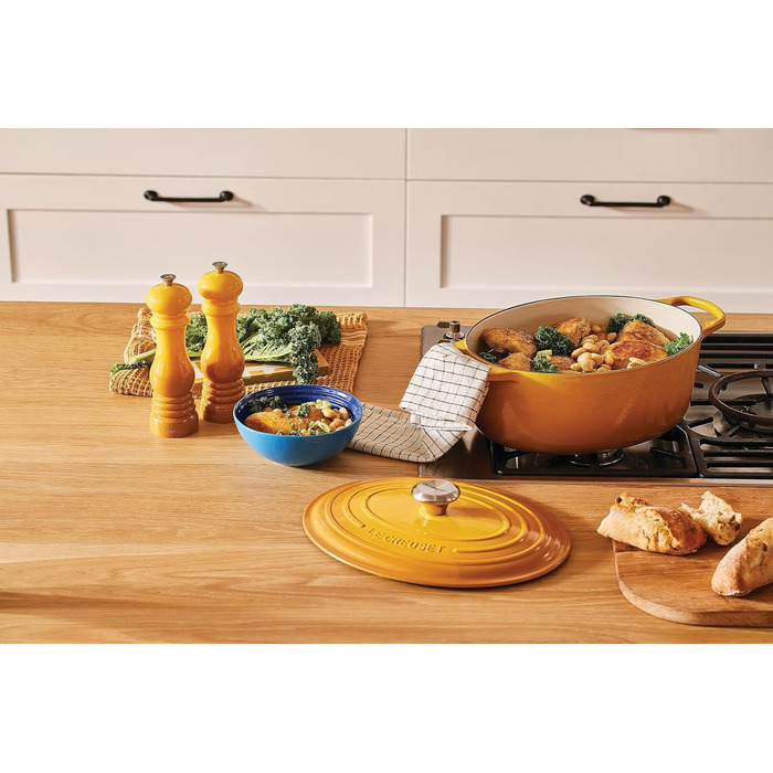 Набір з 2 мельниць для солі та перцю Le Creu Mühlen, ABS-пластик, 6 x 6 x 20,8 см, керамічний млин, чорний/білий, 21 см