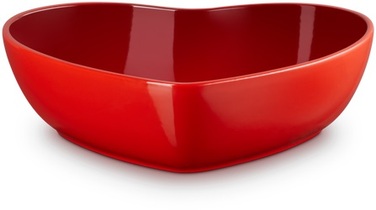 Сервірувальне блюдо у формі серця 30 см, червоне серце Le Creuset