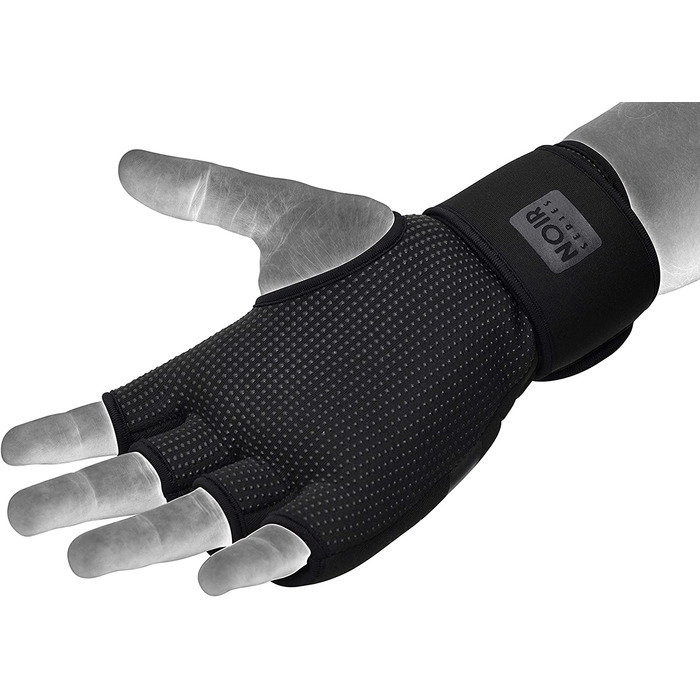 Внутрішні Рукавички боксерські рукавички мис Спортивні рукавички для мішків з піском спаринг внутрішні тренувальні рукавички для грепплінга (EHRWEG) (Чорний, XL)