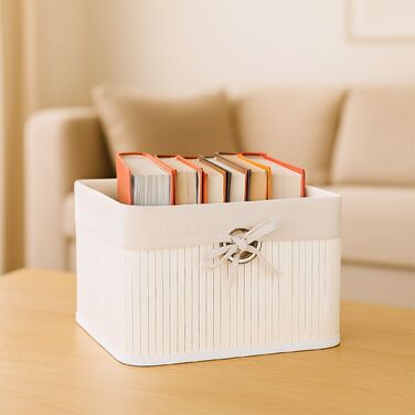 Набір кошиків для зберігання Relaxdays з бамбука