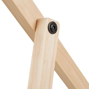 Розслаблюючий шезлонг Relaxdays з дерева, складаний