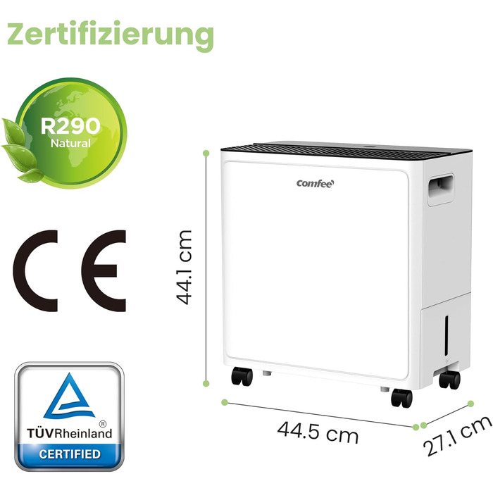 Зволожувач повітря COMFEE CDDOE-12DEN7-QA3(EU) 12L, 20㎡, R290