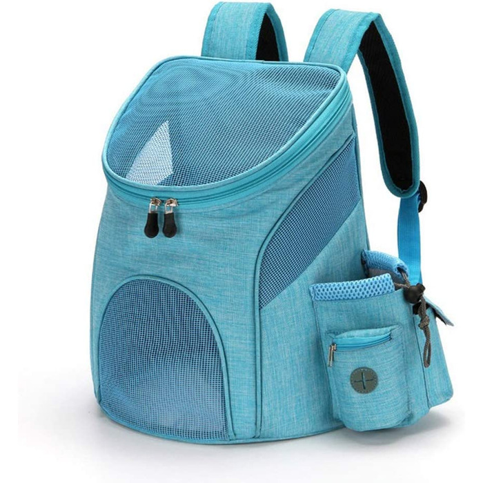 Рюкзаки ETOPARS для собак, сумка для перенесення домашніх тварин, сумка для перенесення собак, рюкзаки для домашніх тварин, рюкзак для собак вагою до 3 кг для подорожей/походів / кемпінгу (L, синій)