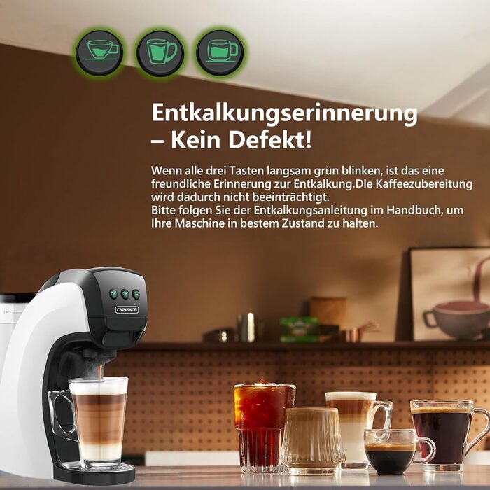 Кавомашина 5-в-1 Warriors1 для Nespresso, Dolce Gusto, Lavazza, FAP, кавова машина для дому та офісу, 20 bar, 0.8 л, автоматична