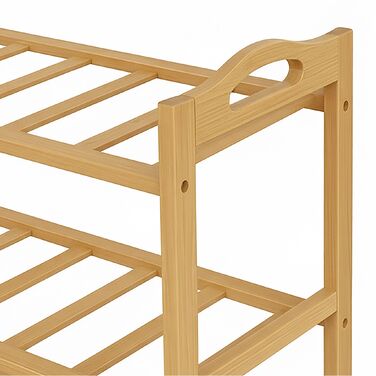 Стелаж для взуття Relaxdays з бамбука