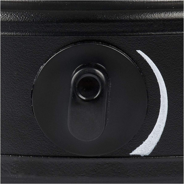 Електрична плитка Girmi PE26 з чавунною поверхнею, 1500 Вт, 5 температурних режимів, діаметр 18,5 см, чорна