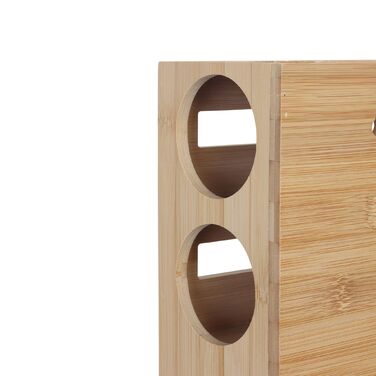 Держатель кухонних рушників Relaxdays, бамбук, настінний