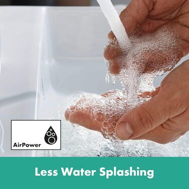 Змішувач для ванної кімнати Hansgrohe Tecturis S Fine з Push-Open та економічним витратою води (CoolStart), висота виливу 110 мм, з ручним відкриттям зливу, EcoSmart+ (Brushed Bronze)