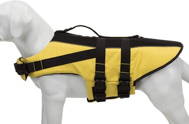 Рятувальний жилет Trixie 30128 для собак, L, Чорний / жовтий