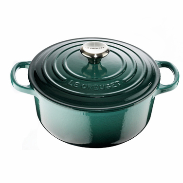 Каструля/жаровня з кришкою 20 см, океан Le Creuset