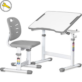 Комплект Evo-kids (стіл+стілець) Evo-03 Ergo Grey