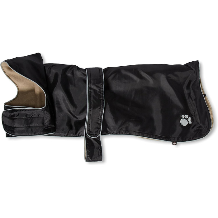 Тріксі водонепроникне пальто для собак 'Орлеанське пальто, м 50 см, - 30516 (Чорний, XL 70 см)