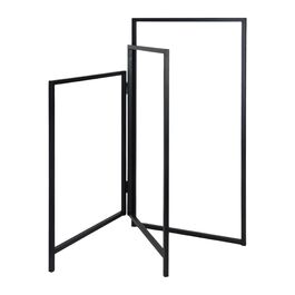 Підставка для рушників Relaxdays, розкладний, 3 стійки