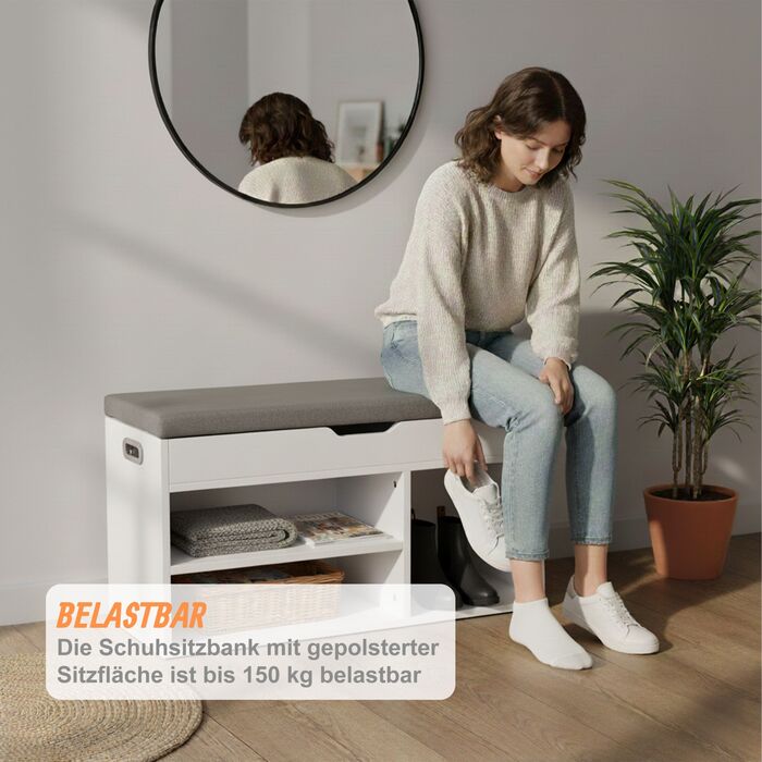 Сховище для взуття Relaxdays з місцем для зберігання