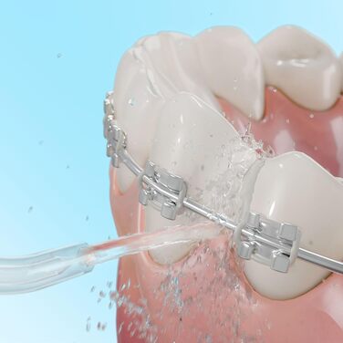 Cecotec Munddusche Bamba ToothCare 1200 Jet Pro: 7 насадок, LED-дисплей, 10 режимів тиску, UV-дезінфекція