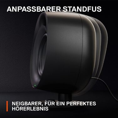 SteelSeries Arena 7 - 2.1-канальна акустична система для геймінгу, чорний, USB, Bluetooth, Aux, оптичний кабель