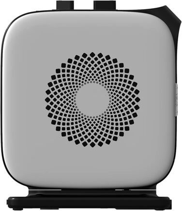 Обігрівач керамічний Midea Nty15-19Cae, 1500W, портативний, з термостатом, білий/чорний