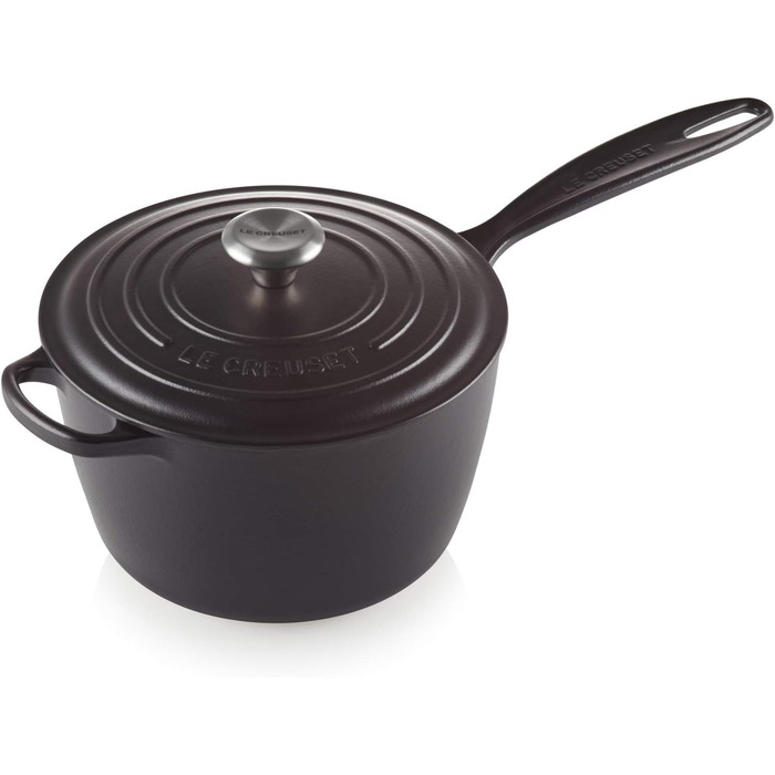 Каструля з нержавіючої сталі Le Creuset Signature, 1.8 л, для всіх типів плит (в т.ч. індукційних), з ручкою, з чавуну, 21181180902430