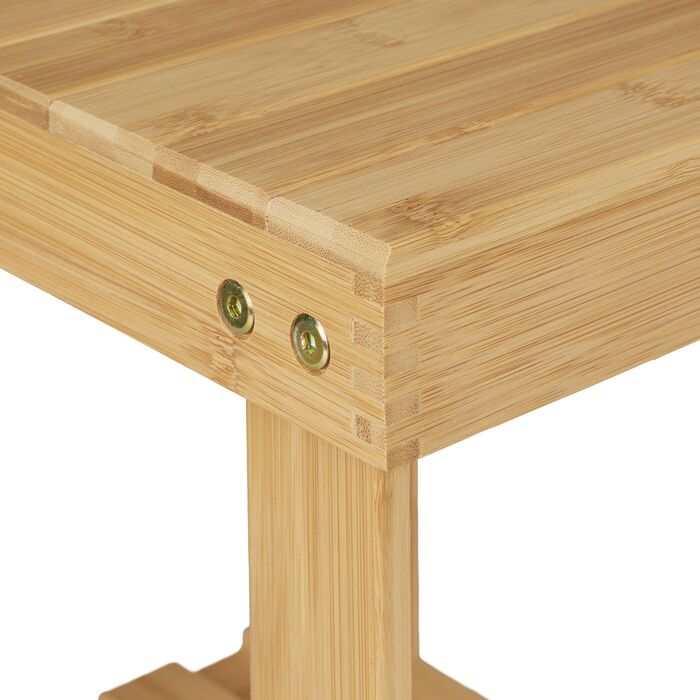 Відпочивальний бамбуковий підніжок для ніг Relaxdays