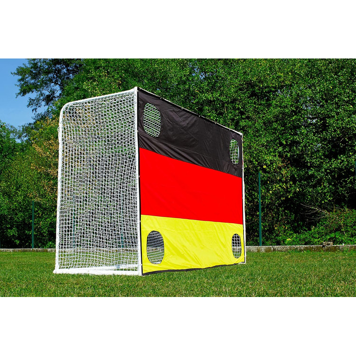 Футбольні ворота POWERSHOT 3 х 2м - Зроблено в Німеччині - зі стінкою воріт Німеччина - Для найвідданіших уболівальників національної збірної