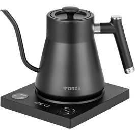 Л, 1200W Black 1 літр Чорний, 8000 Pour over Nero, 1.0