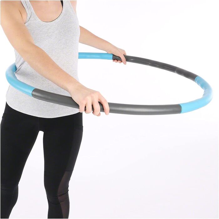 ? 100 см, 1,5 кг, в т.ч. Рулетка Power Fitness Hoop Hulahoop для схуднення (синій)