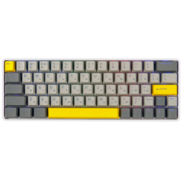 Клавіатура механічна бездротова EPOMAKER EP64 Mulan White (EP64-W-M)