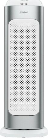 Керамичний обігрівач Cecotec Ready Warm 10100 Smart Ceramic: 2200W, LED, 3 режими, термостат, захист від перекидання та перегріву, осциляція, білий