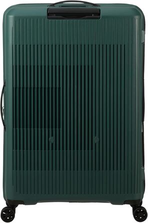 Валіза American Tourister Aerostep Spinner L, розширювана, 77 см, 101.5/109 л, зелена (Dark Forest)