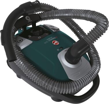 Пилголом Hoover HE520 з мішком 3,5 л, тихий (69 дBA), система автоматичного видалення мішка, фільтр EPA, насадка для тварин