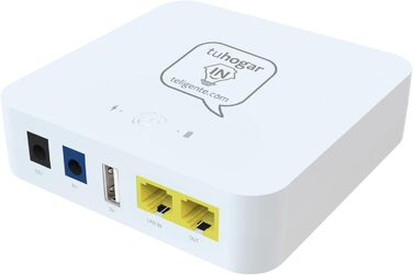Mini UPS з внутрішньою батареєю високої ємності: 5V/9V/12V/PoE виходи для роутерів, камер, сигналізації