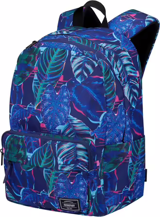 Рюкзак American Tourister Urban Groove унісекс, багато кольорів, розмір універсальний, чорний з трикутниками
