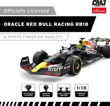 Модель Ferrari F1 F1-75 RC 1:18 (Шарль Леклер/Карлос Сайнс, 2022) - Автомобіль на радіокеруванні Формула 1